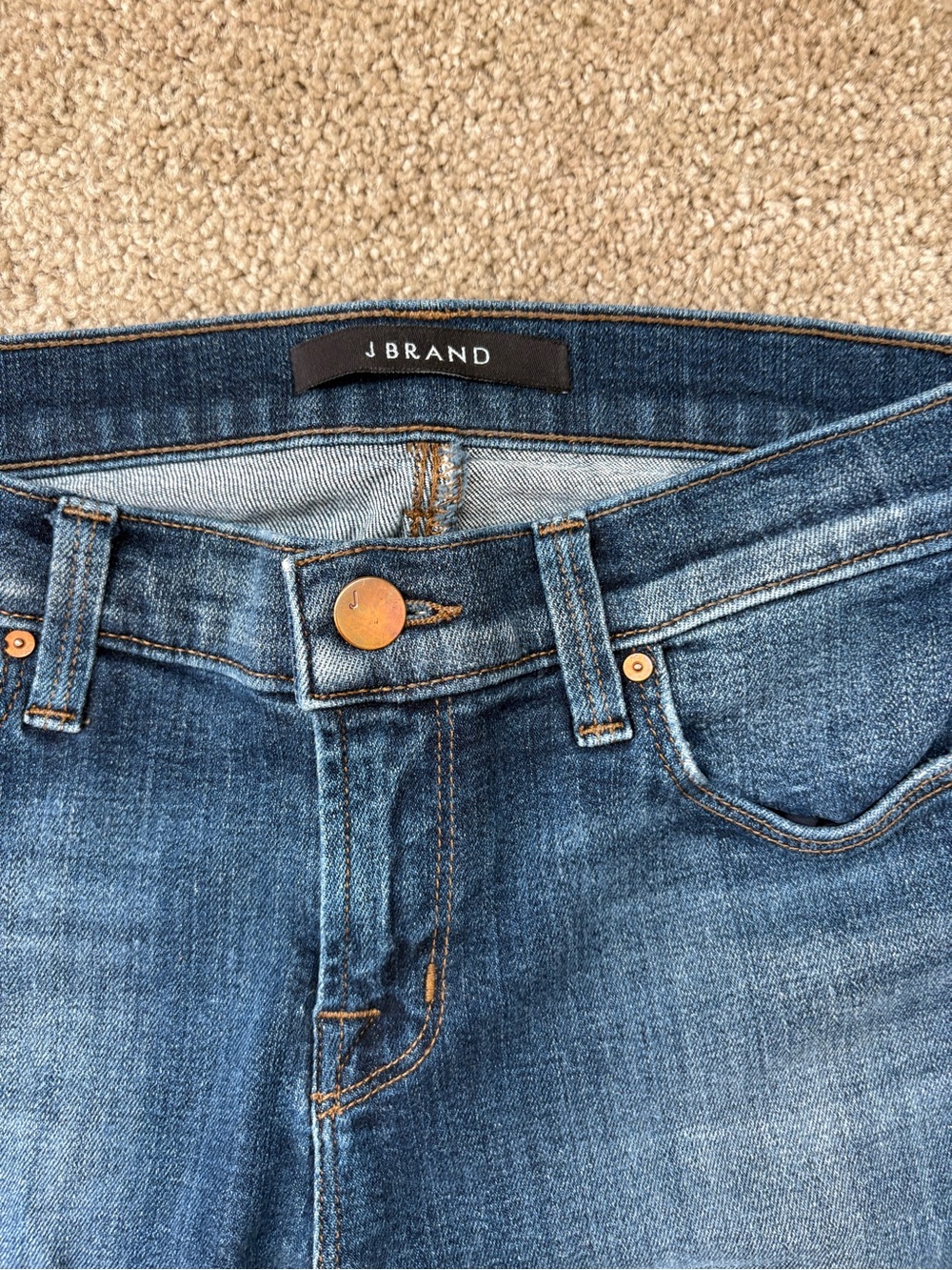 J Brand Misfit Capri Jeans Size 25 - Picture 3 of 9